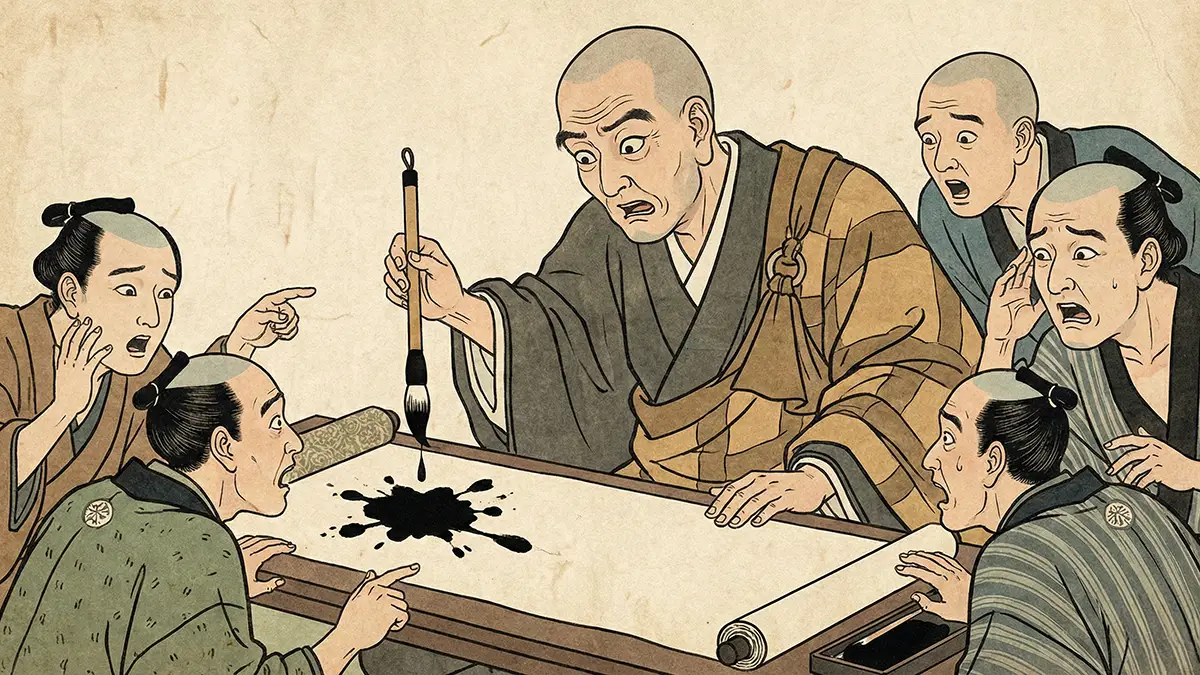 弘法にも筆の誤り