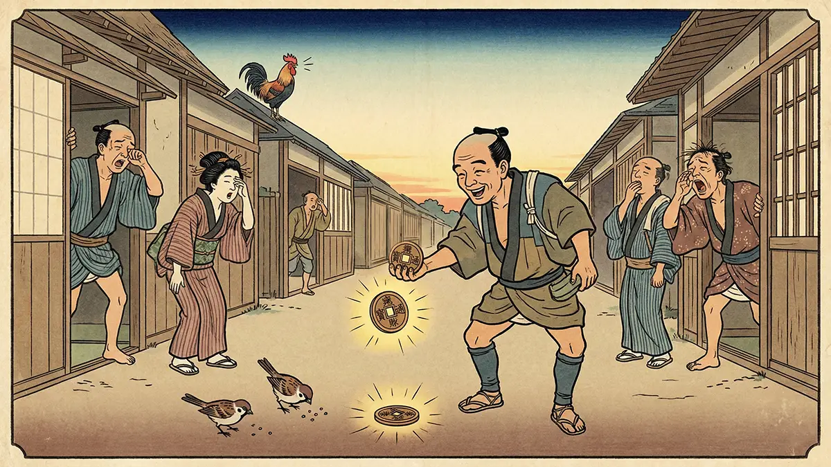 早起きは三文の徳