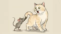 窮鼠猫を噛む