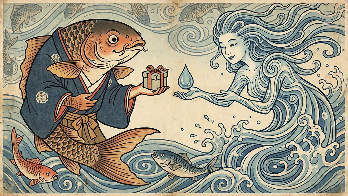 魚心あれば水心