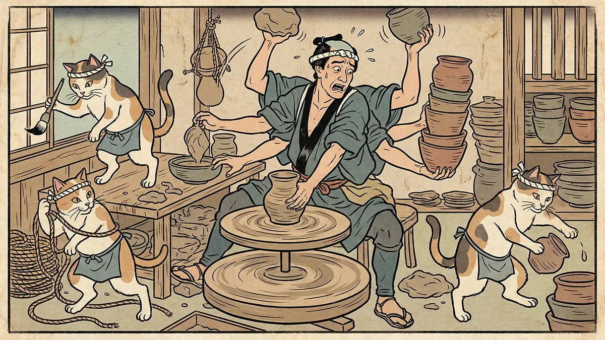 猫の手も借りたい