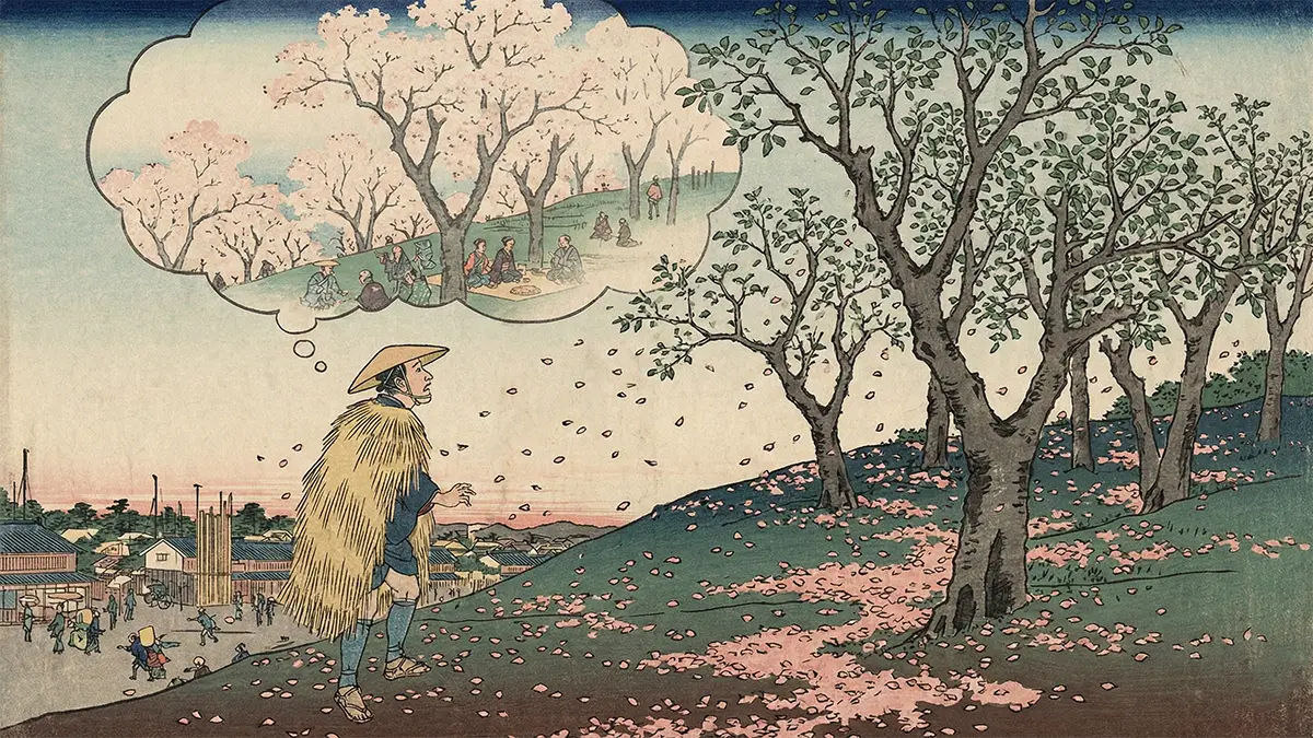 世の中は三日見ぬ間の桜かな