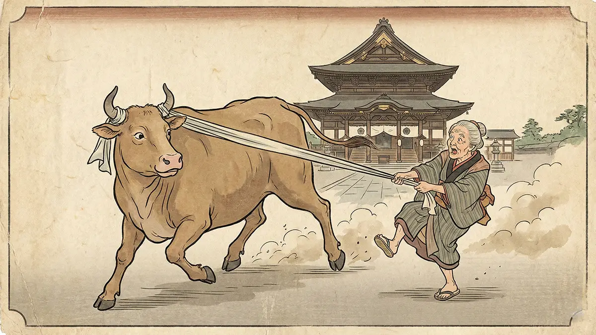 牛に引かれて善光寺参り