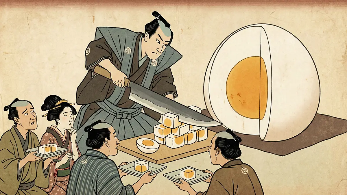 丸い卵も切りようで四角