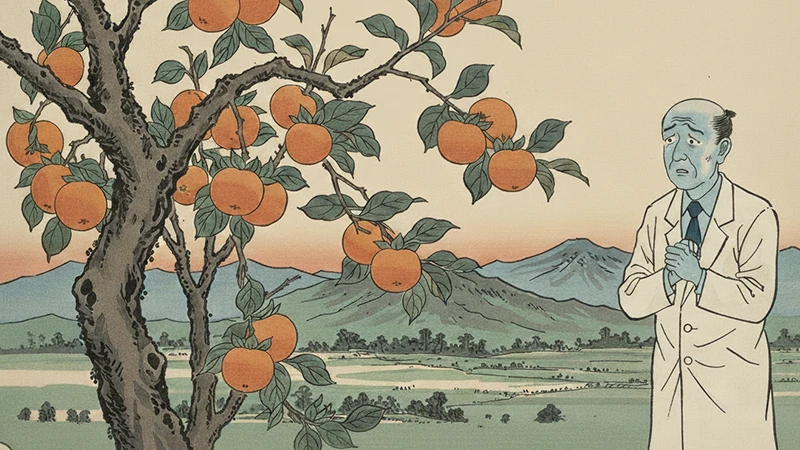 柿が赤くなれば医者が青くなる