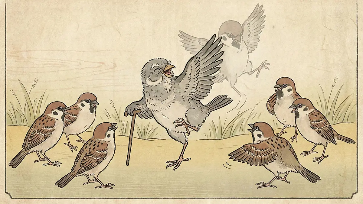 雀百まで踊り忘れず