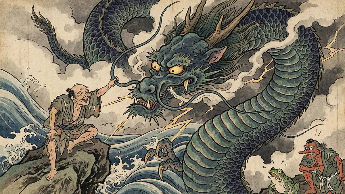 竜の髭を撫でる