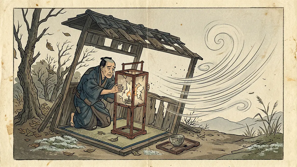 風前の灯火