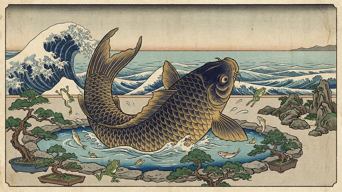 大魚は小池に棲まず