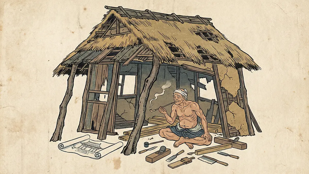 大工の掘っ建て