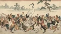 鶏群の一鶴