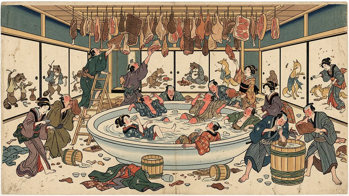 酒池肉林