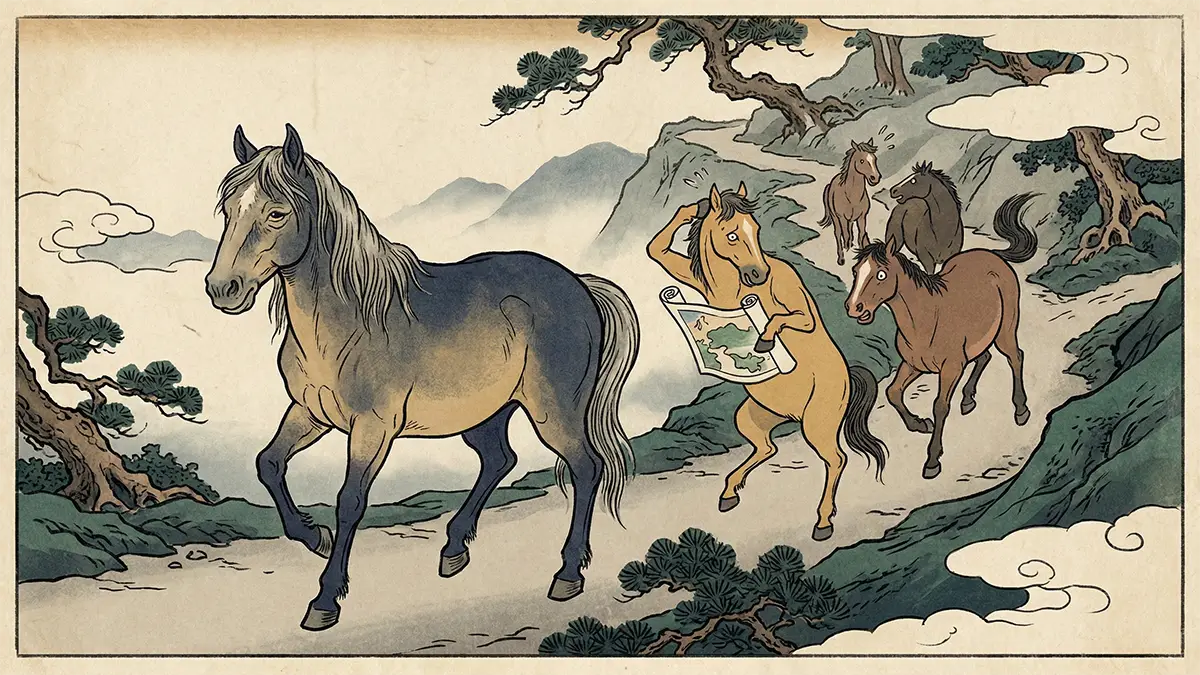 老いたる馬は道を忘れず