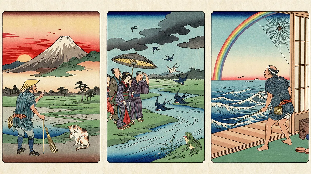 天気のことわざ・観天望気