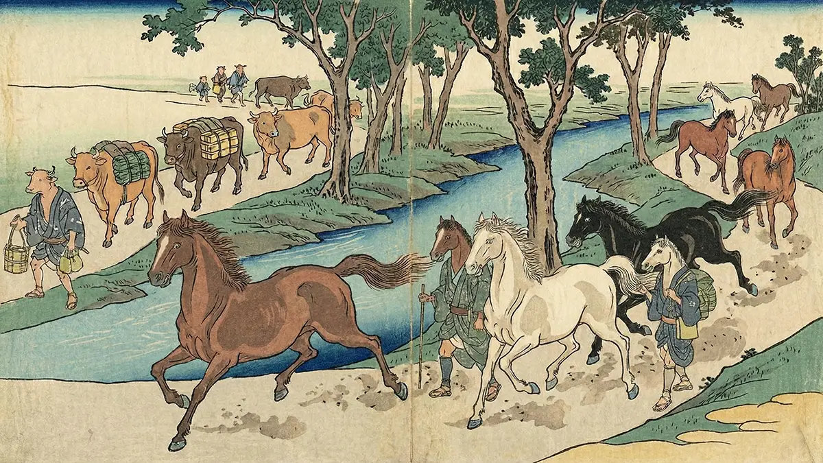 牛は牛連れ、馬は馬連れ