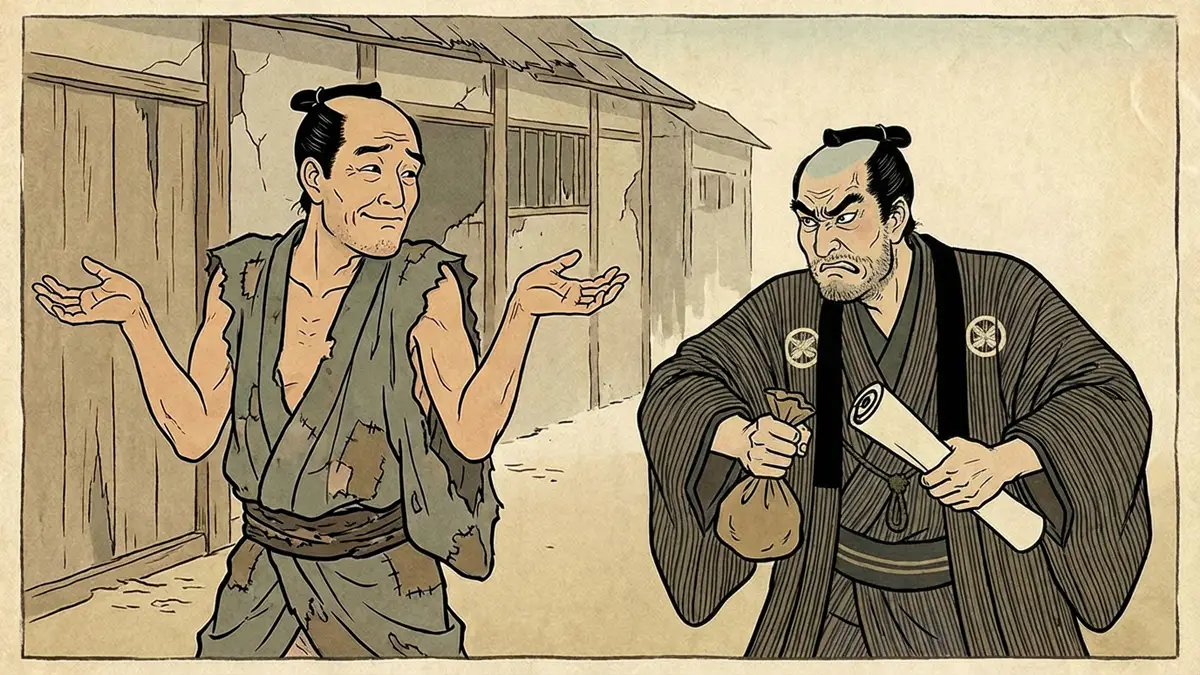 無い袖は振れぬ