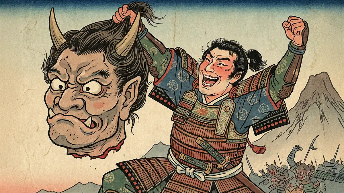 鬼の首を取ったよう