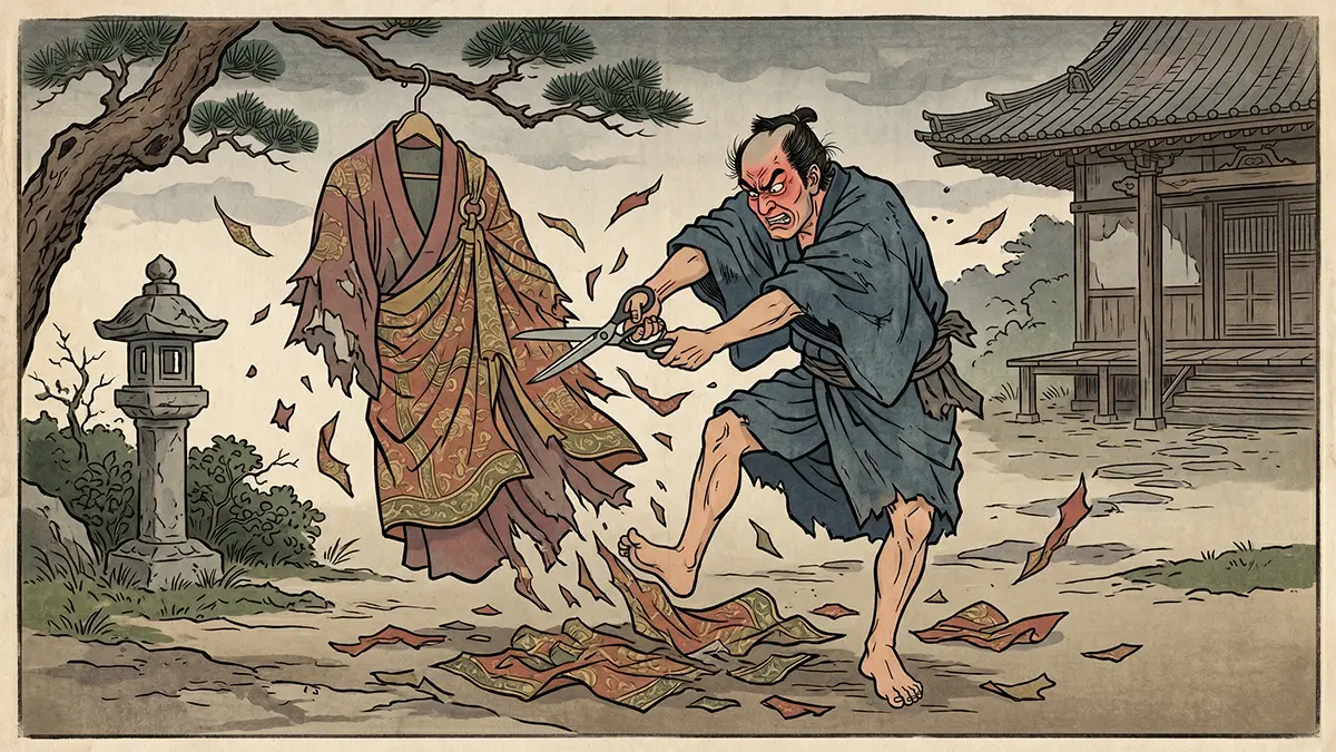 坊主憎けりゃ袈裟まで憎い