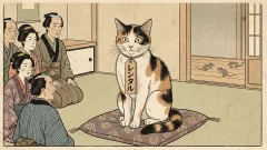 借りてきた猫