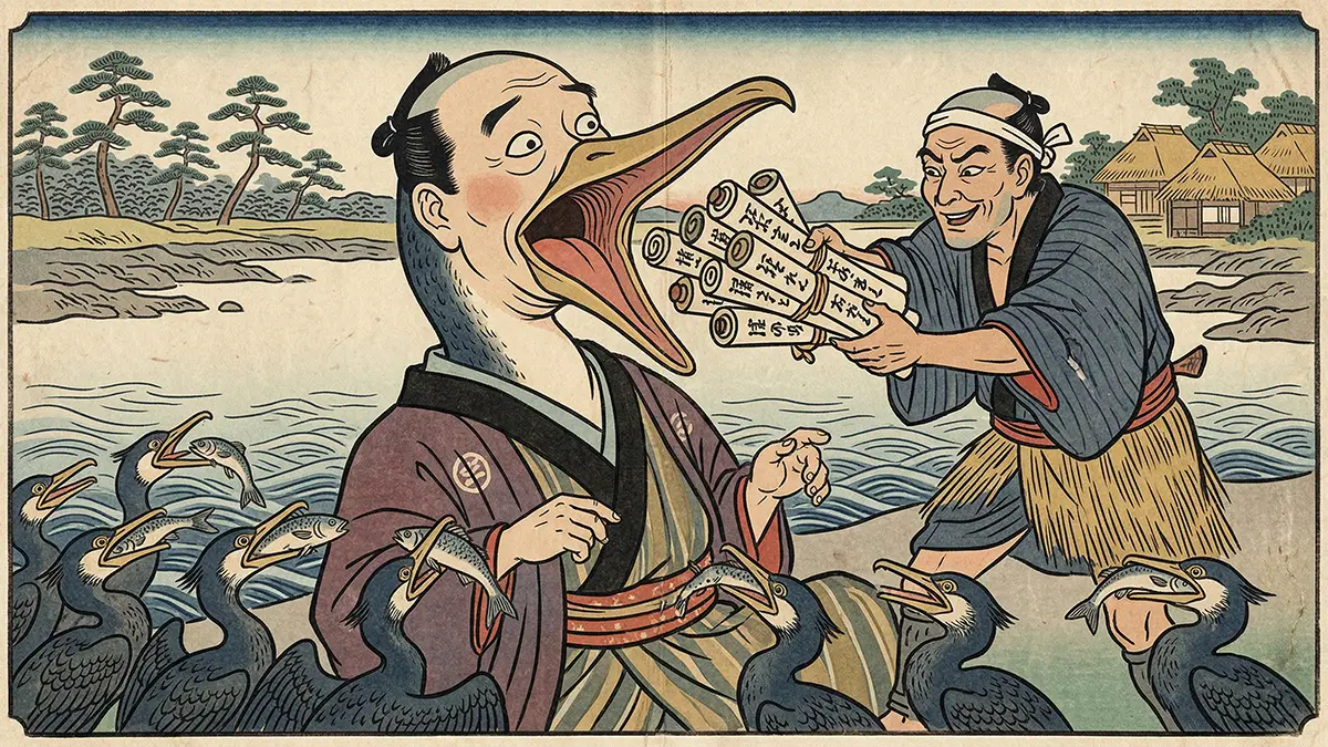 鵜呑みにする