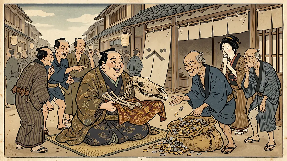 死馬の骨を買う