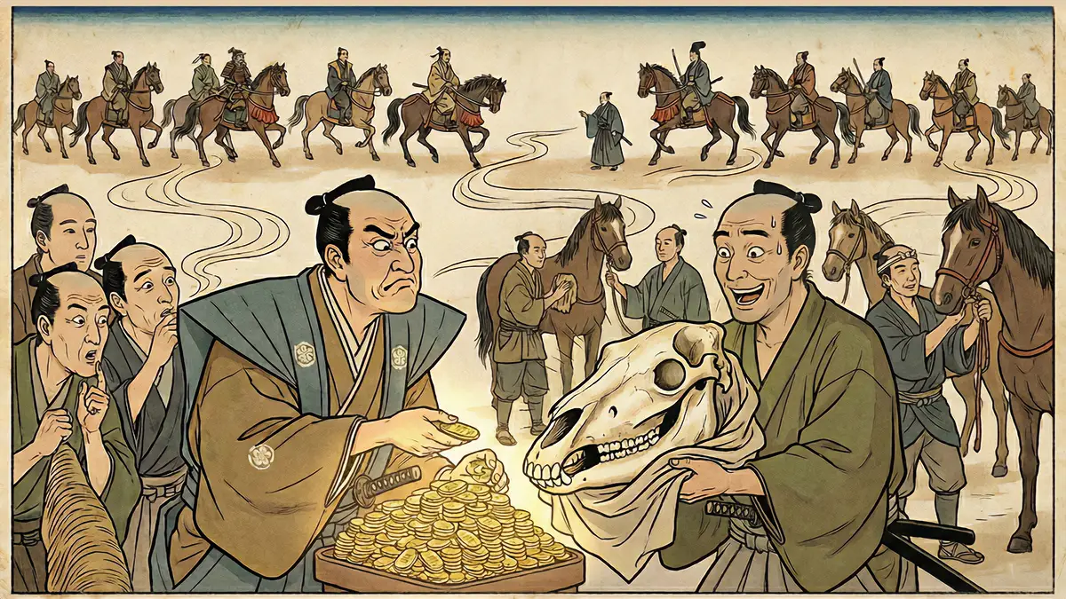 死馬の骨を買う