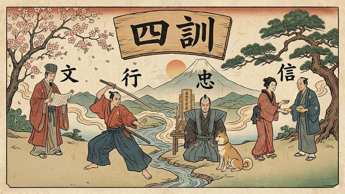 「四訓」とは？