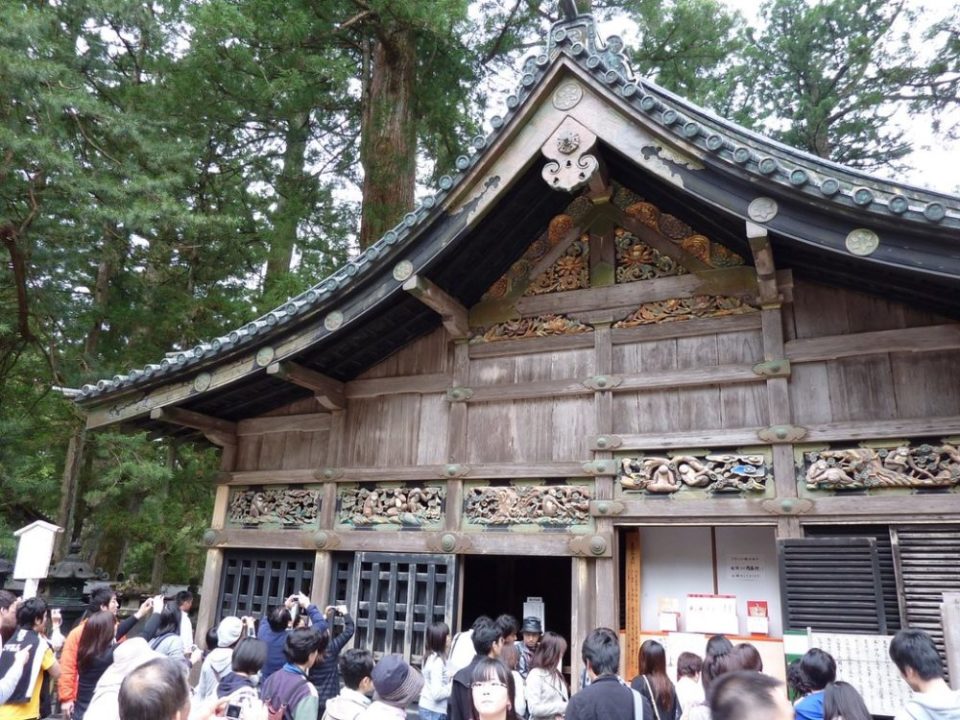 日光東照宮 三猿