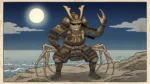 月夜の蟹