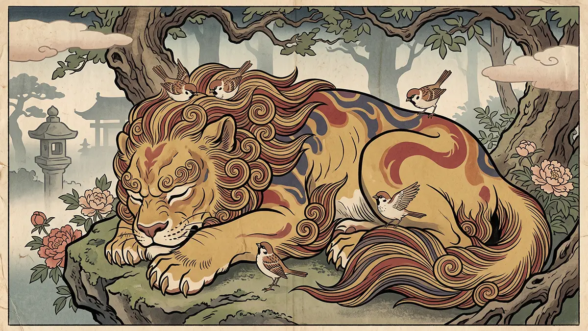 眠れる獅子