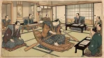 船を漕ぐ