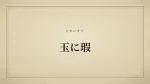 玉に瑕