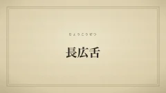 長広舌